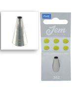 Jem Fine Tooth Open Star Tip 362