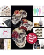 Red Velvet Skull Treats Kit