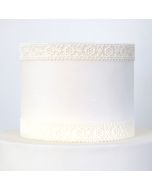 Edible Lace Trim White