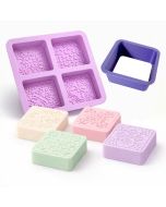 Tile Pattern Treat Square Mold & Cutter Set