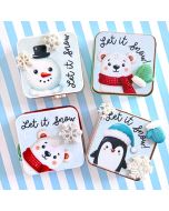 Icing Sheets Let it Snow Squares