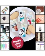 Arctic Animals Chocolate Covered Cookie Kit