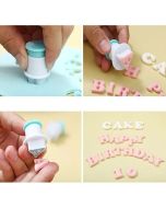 Little Uppercase Alphabet Plunger Cutters