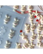 Chocolate Mold Tiny Bunnies 