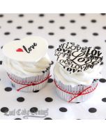 Love Heart Cookie Mesh Stencil Set