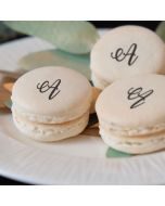 Macaron Monogram A-E Mesh Stencil Set