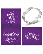 Summer Message Plaque Mesh Stencil Set 