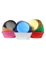 Assorted Foil Colors Cupcake Liner Set