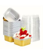 Individual Cake Pans with Lids Set of 10