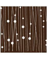Chocolate Transfer Mod Beads White