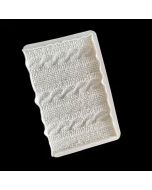 Impression Mat Rib & Cable Knit 