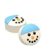 Chocolate Covered Oreo Mold Snowman 