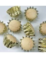 More Cuppies Cupcake Cases Gold Foil 