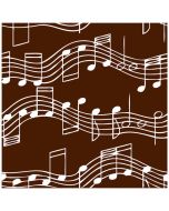 Chocolate Transfer Sheet- Sheet Music White