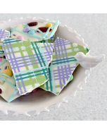 Chocolate Transfer Pastel Plaid