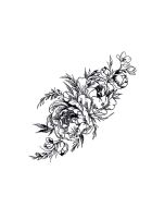 Peony Swag Mesh Stencil