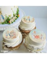 Icing Sheets Peter Rabbit Round Cookie/Cupcake