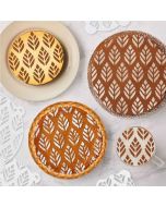 Pie Stencil Set Leaves