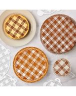 Pie Stencil Set Plaid