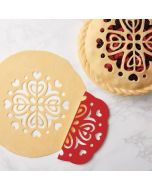 Pie Top Cutter Scandinavian Hearts