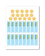 Icing Sheet All Star Dad Mini Stars & Banners