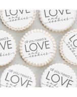 Icing Sheets All You Need is Love Cookie