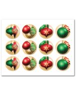 Icing Sheets Christmas Ornament Cookie/Cupcake