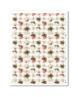 Icing Sheet Country Christmas Gingham