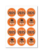 Icing Sheets Graduation Cookie Orange (OR-18)