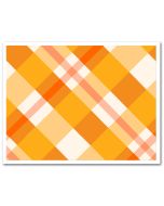 Edible Fabric Sheet Hay Ride Plaid