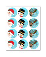 Icing Sheets Ho Ho Ho Cookie/Cupcake