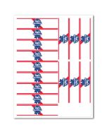 Icing Sheet MINI Dad's Blue Ribbon Labels