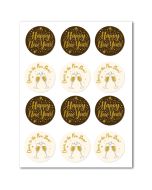 Icing Sheets New Year's Eve Cookie