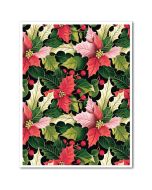 Icing Sheet Poinsettias