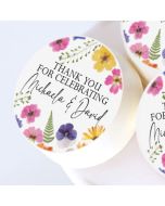 Customizable Icing Sheet Pressed Flowers