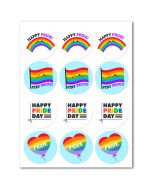 Icing Sheets Pride Cookie/Cupcake