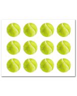 Icing Sheets Tennis Ball Cookie