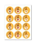 Icing Sheets Thanksgiving Gnomes Cookie/Cupcake