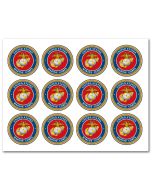 Icing Sheets US Marine Corps Cookie