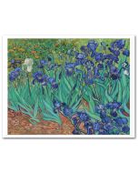 Icing Sheet Van Gogh Irises