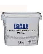 PME Premium Rolled Fondant White - 5lb.