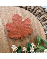 Leaf Texture Embossed Parchment Sheets