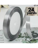 Satin Ribbon Silver