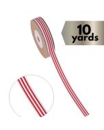 Ribbon Red & White Stripe