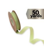 Ribbon Gingham Apple Green