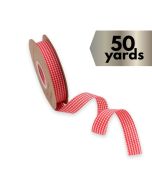 Ribbon Gingham Red
