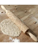 Rolling Pin Patterned Rose Vine