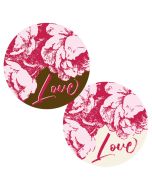 Chocolate Transfer Sheet Rose Love Chablon