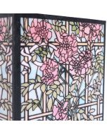 Stained Glass Magnolia Trellis Mesh Stencil