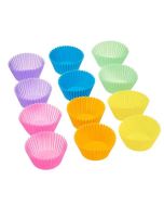 Reusable Silicone Cupcake Liners-Rainbow Mix